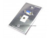 Placa Tapa VGA + Audio Jack 3.5 mm IDC Aluminio